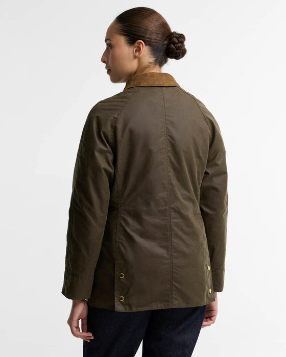 (Barbour) Icons Beadnell Waxed Jacket - Beech/Birchwood (Women's)