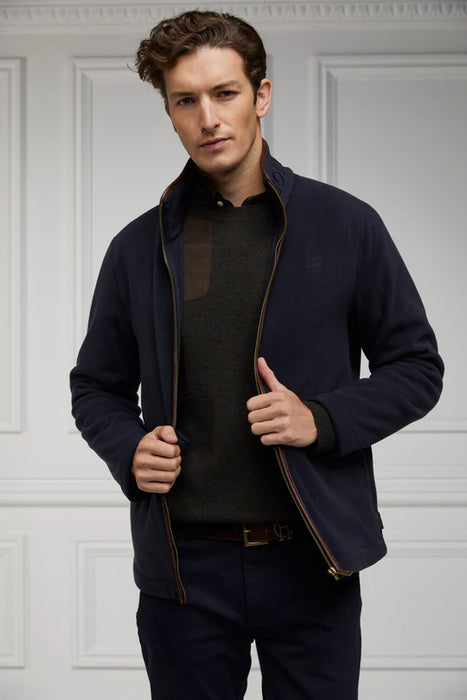 (Holland Cooper) Country Fleece Jacket - Ink Navy (Men's)