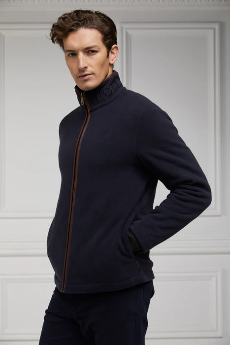 (Holland Cooper) Country Fleece Jacket - Ink Navy (Men's)