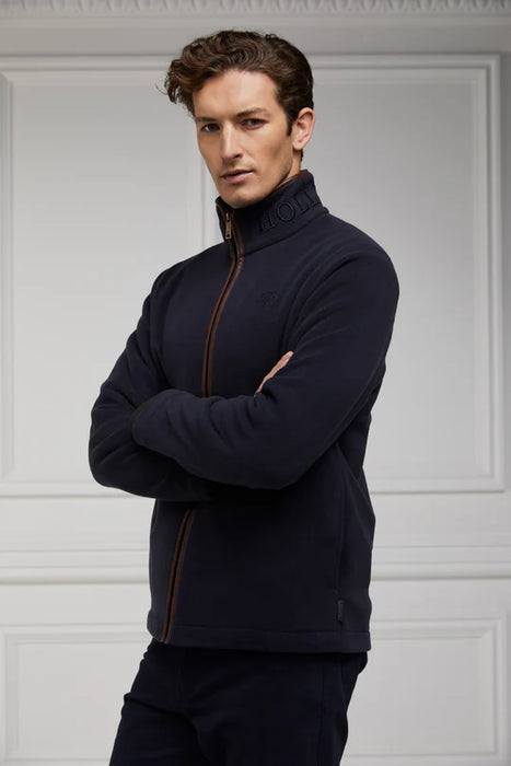 (Holland Cooper) Country Fleece Jacket - Ink Navy (Men's)