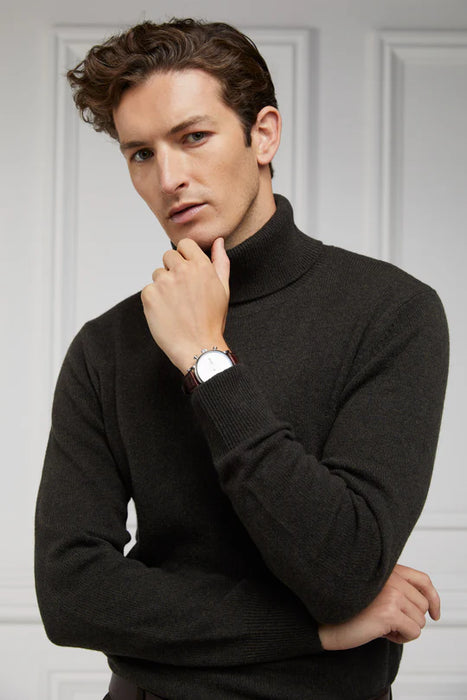 (Holland Cooper) Byron Roll Neck Knit (Men's)