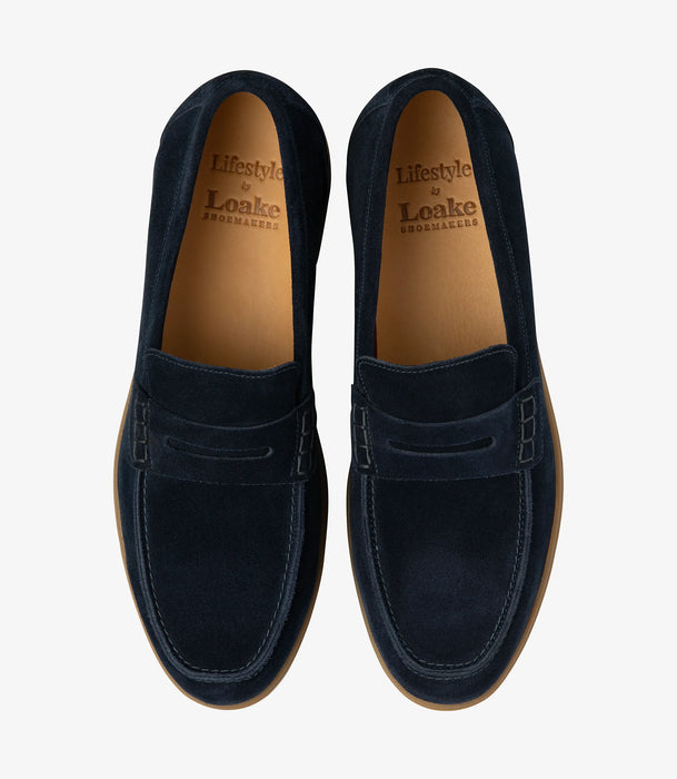 (Loake) Lucca Suede Loafer (Men's)