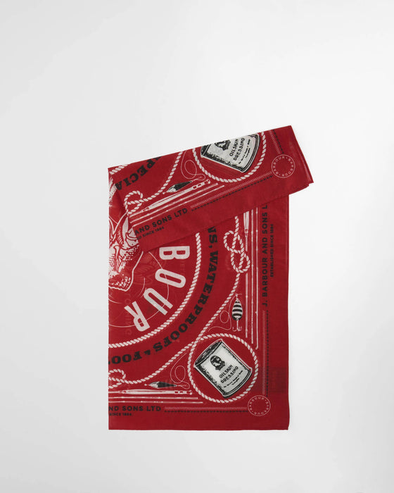 (Barbour) Heritage Bandana - Red