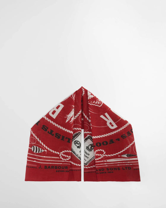 (Barbour) Heritage Bandana - Red