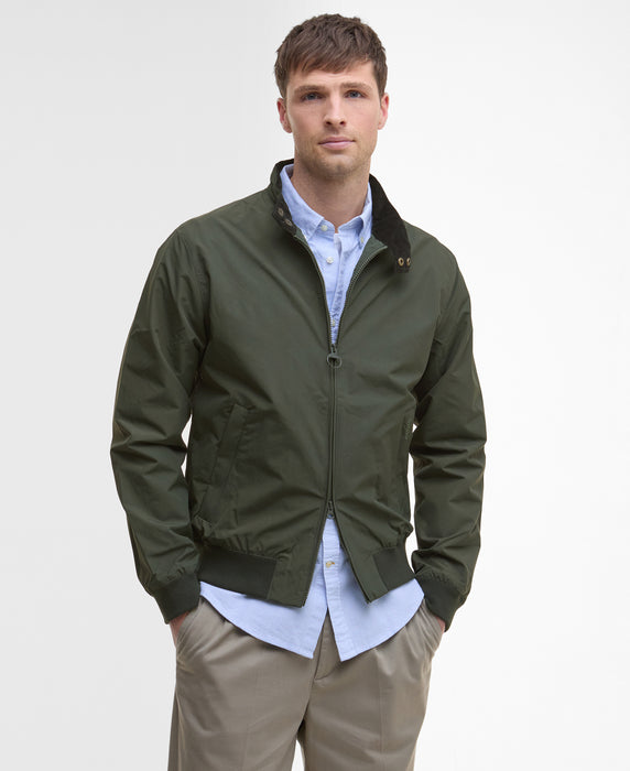 (Babour) Royston Casual Jacket  - Olive (Men's)