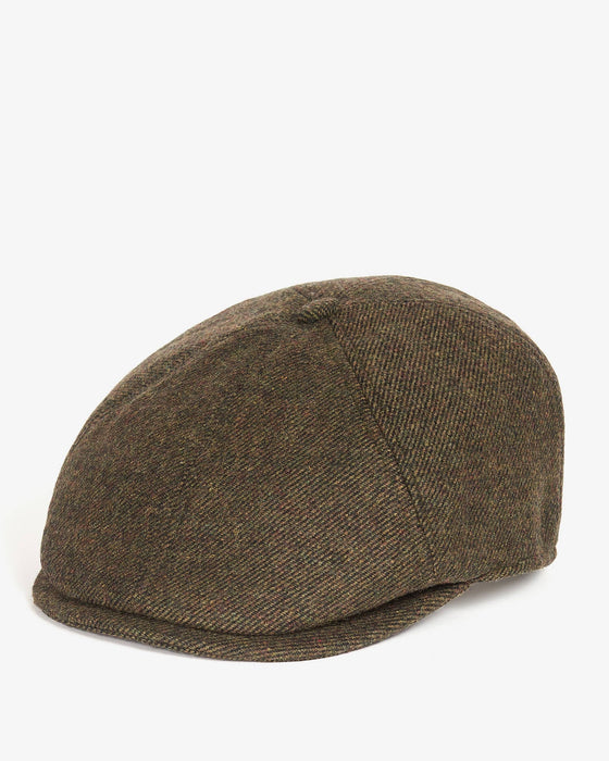(Barbour) Claymore Bakerboy Hat - Olive Twill (Men's)