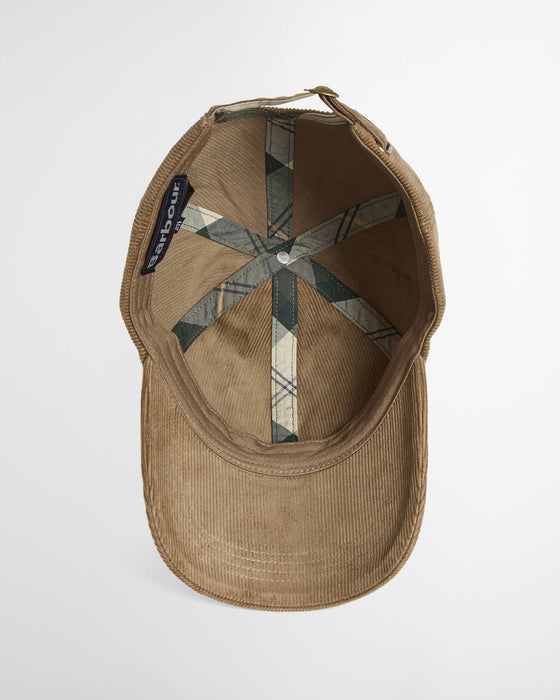 (Barbour) Bayfield Cord Cap - Beige (Unisex)