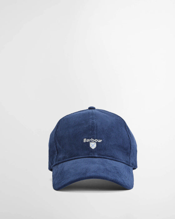 (Barbour) Bayfield Cord Cap - Blue (Unisex)