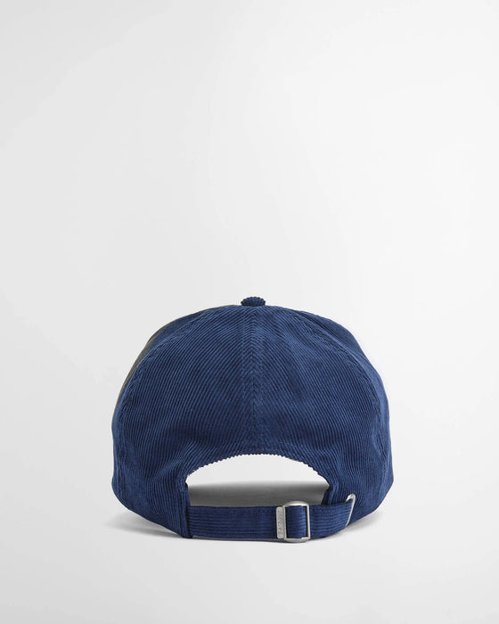 (Barbour) Bayfield Cord Cap - Blue (Unisex)