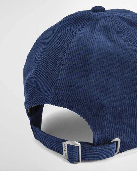 (Barbour) Bayfield Cord Cap - Blue (Unisex)