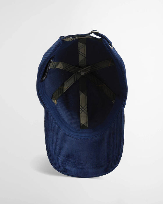 (Barbour) Bayfield Cord Cap - Blue (Unisex)