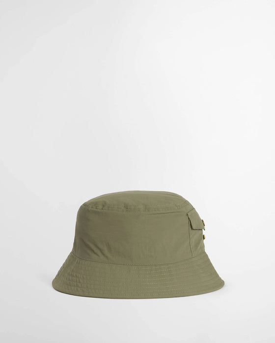 (Barbour) Tracker Showerproof Bucket Hat - Dusty Olive (Men's)