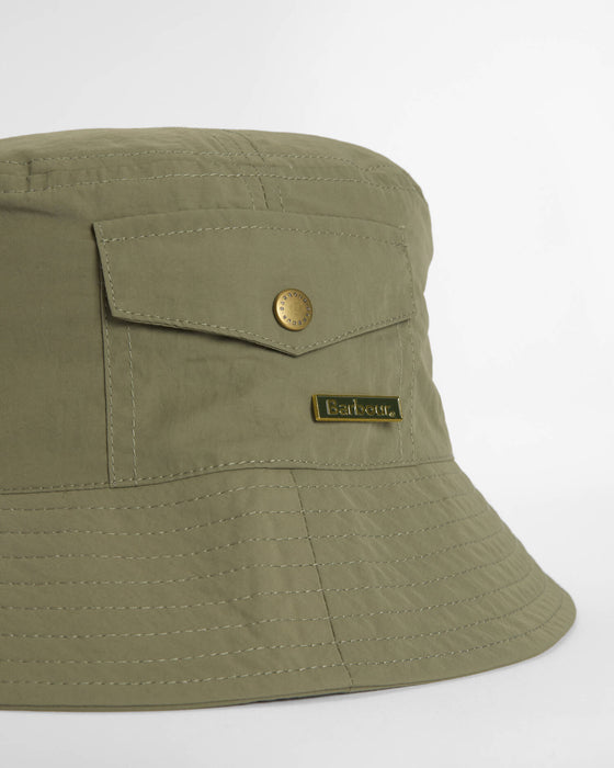 (Barbour) Tracker Showerproof Bucket Hat - Dusty Olive (Men's)