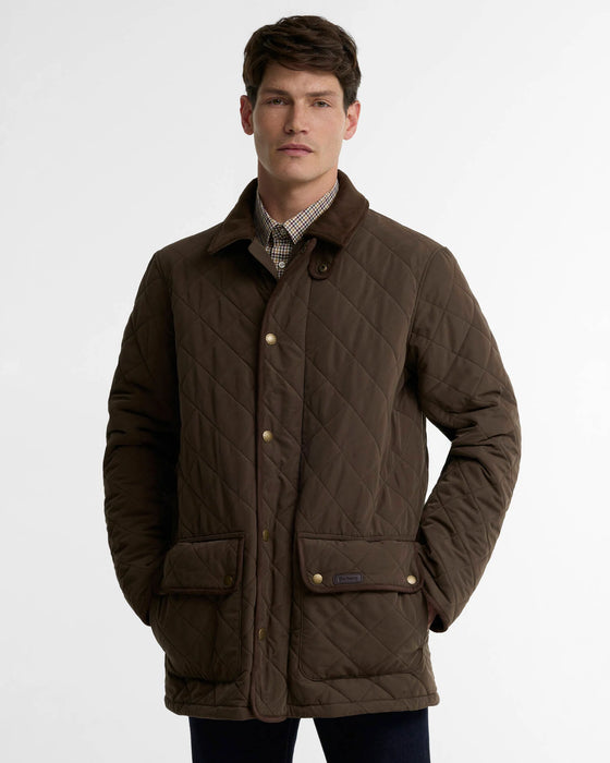 (Barbour) Thursby Polarquilt Jacket - Dark Olive (Men's)