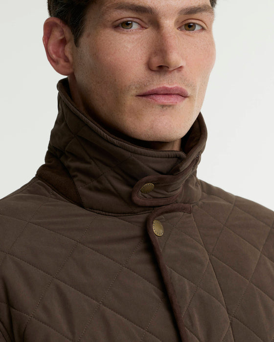 (Barbour) Thursby Polarquilt Jacket - Dark Olive (Men's)