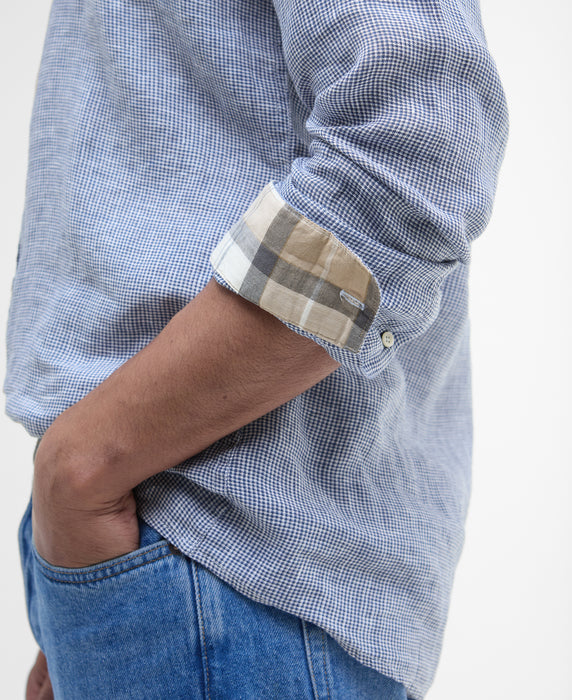 (Barbour) Linton Shirt - Navy (Men's)