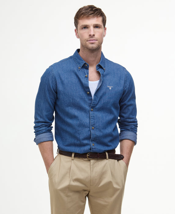 (Barbour) Denim Crest Tailored Shirt (Men's)