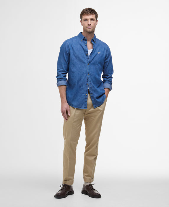 (Barbour) Denim Crest Tailored Shirt (Men's)