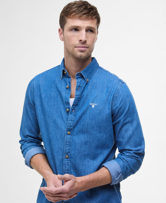 (Barbour) Denim Crest Tailored Shirt (Men's)