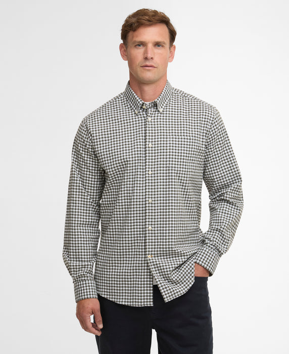 (Barbour) Gingham Aukside Regular Shirt (Men's)