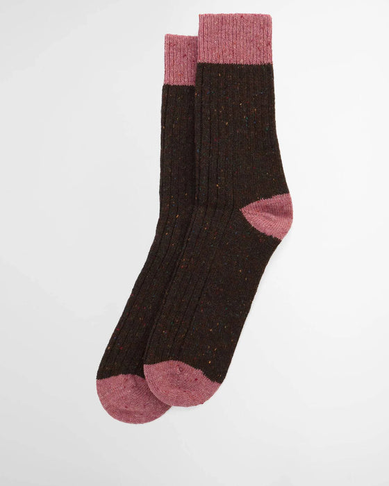 (Barbour) Houghton Socks - Earth Pink (Men's)