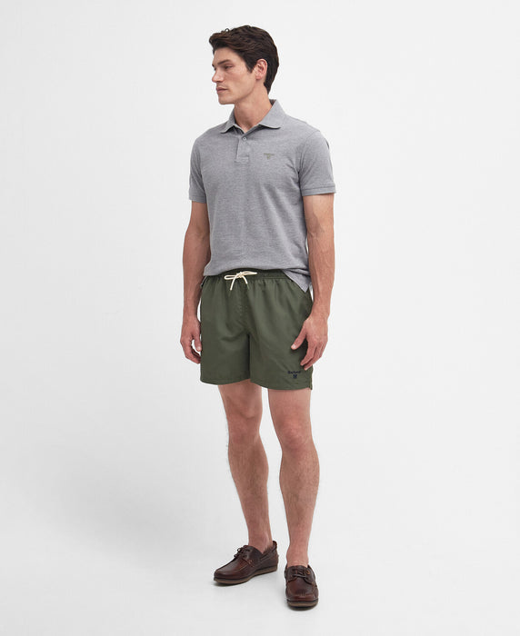 (Barbour) Staple Logo Swim Shorts - Olive (Men's)