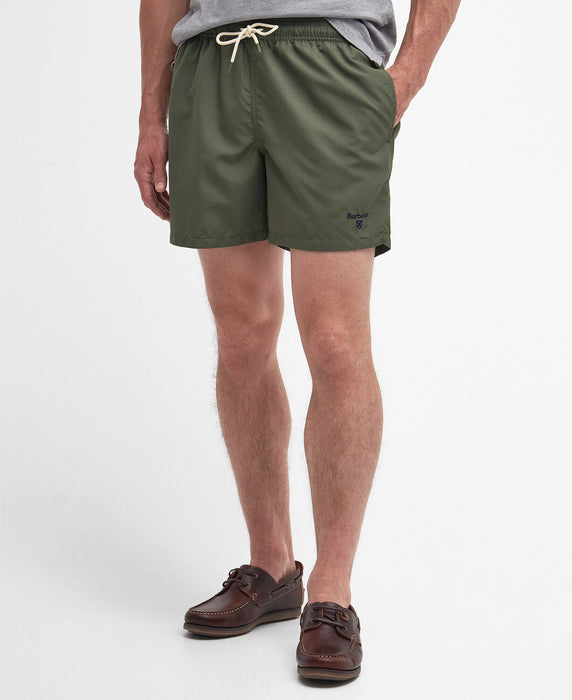 (Barbour) Staple Logo Swim Shorts - Olive (Men's)