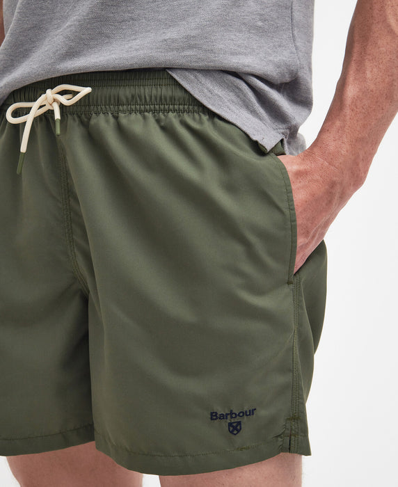 (Barbour) Staple Logo Swim Shorts - Olive (Men's)