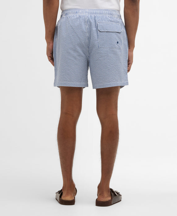 (Barbour) Gingham Seersucker Swim Shorts (Men's)