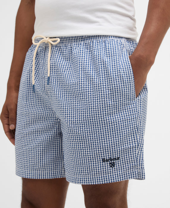 (Barbour) Gingham Seersucker Swim Shorts (Men's)
