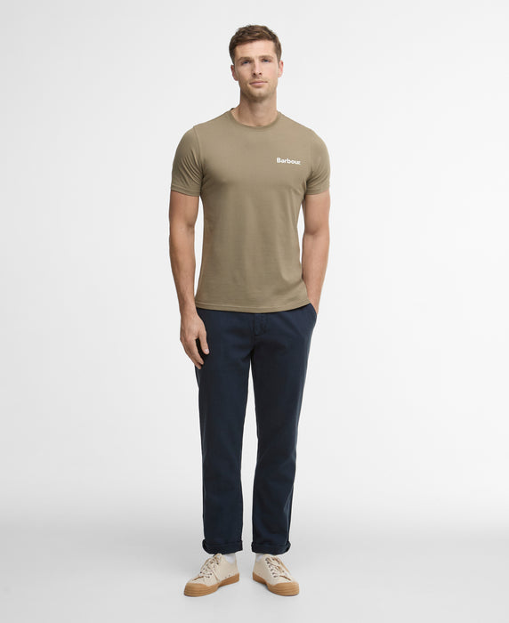 (Barbour) Cotton Linen Tailored Trousers (Men's)