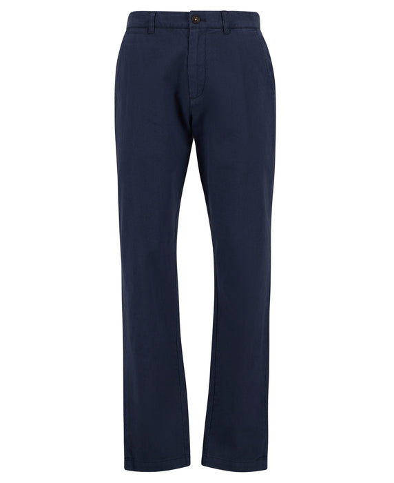 (Barbour) Cotton Linen Tailored Trousers (Men's)