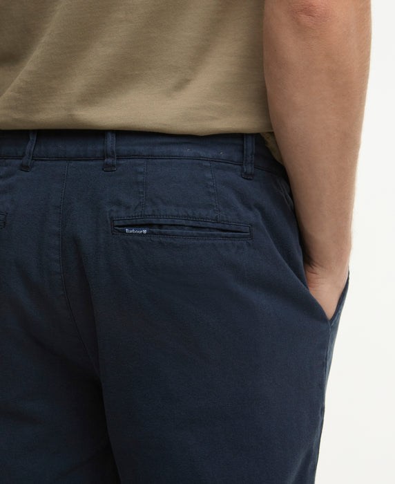 (Barbour) Cotton Linen Tailored Trousers (Men's)