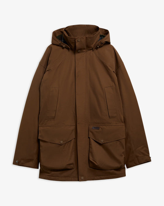 (Barbour) Farlam Waterproof Jacket - Deep Sand (Men's)