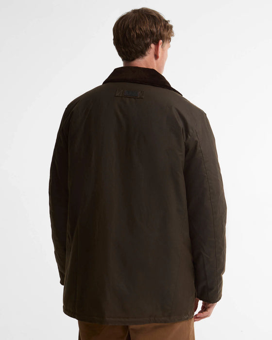 (Barbour) Sandale Waxed Jacket - Olive (Men's)