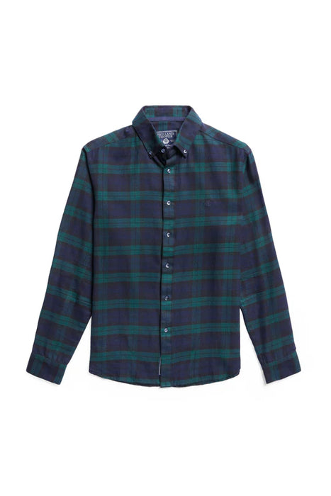 (Holland Cooper) Classic Button Down Shirt - Blackwatch (Men's)