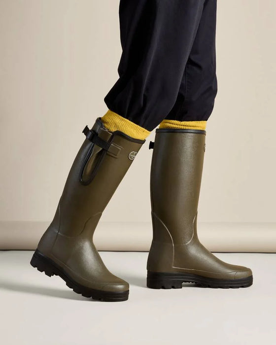 (Le Chameau) Vierzonord Neoprene Lined Wellington Boots (Men's)