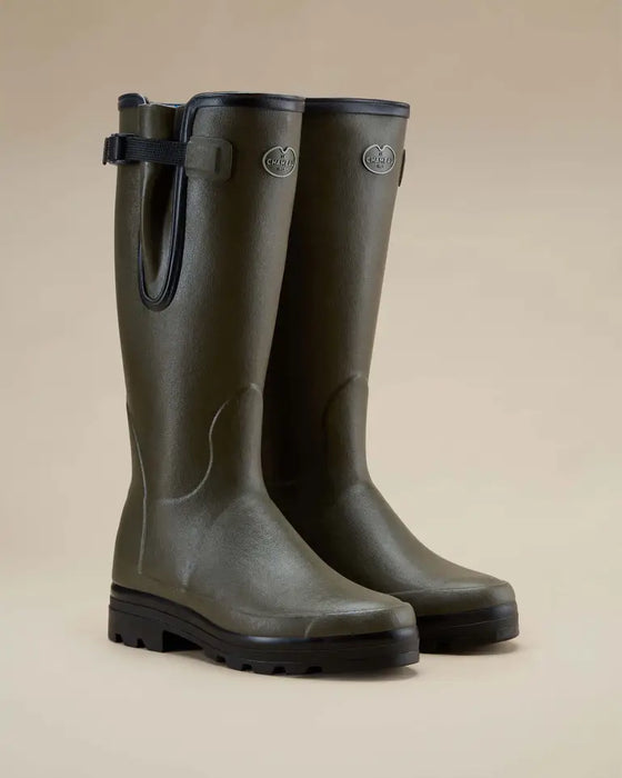 (Le Chameau) Vierzonord Neoprene Lined Wellington Boots (Men's)