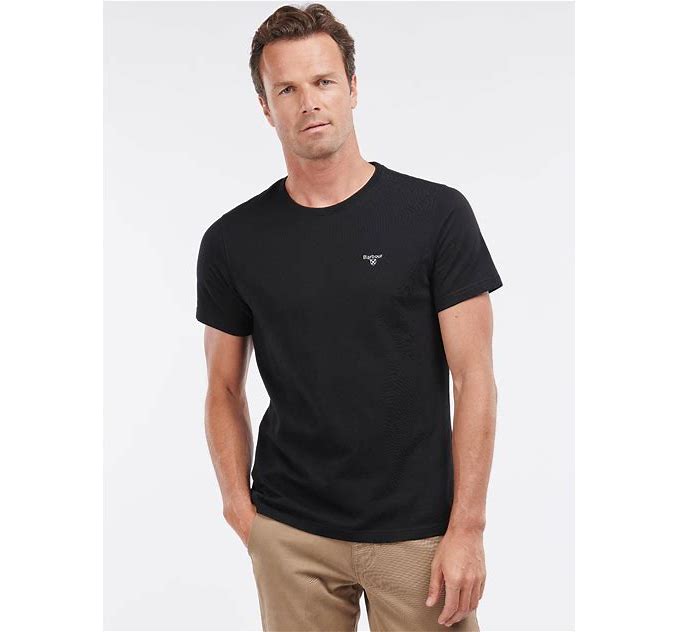 SALE - Barbour - Essential Sports Tee - Black (Men's)