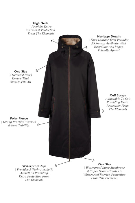 (Holland Cooper) One-Size Waterproof Coat (Women's)