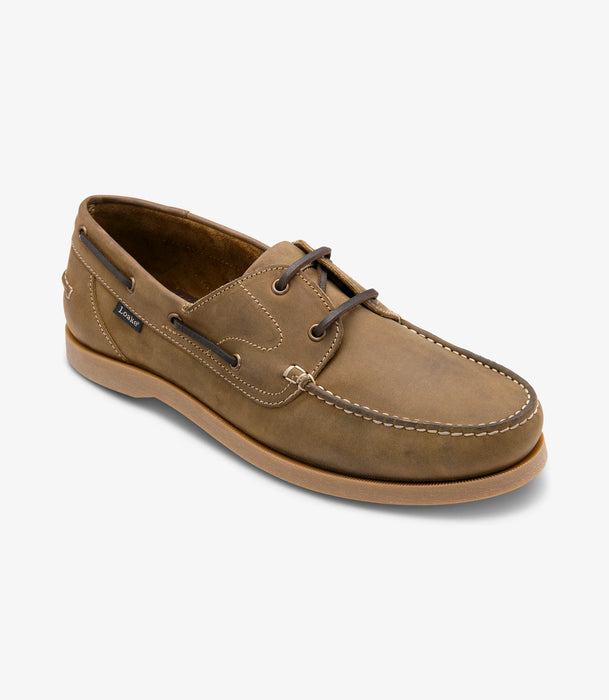 (Loake) Padstow - Brown Oiled Nubuck (Men's)