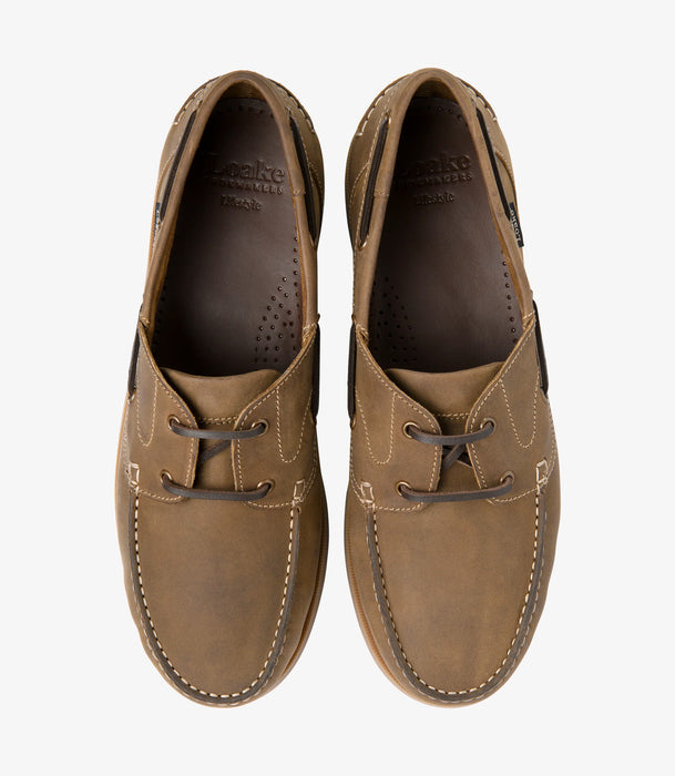 (Loake) Padstow - Brown Oiled Nubuck (Men's)