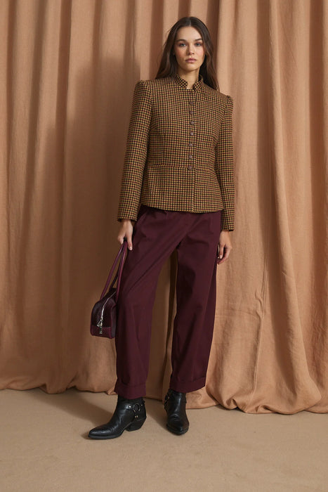 (Sophie+Lucie) PANTALON MAR Chino -  BURGUNDY (Women's)