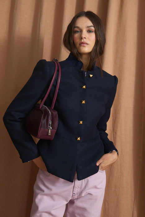 (Sophie+Lucie) CHAQUETA HARVARD Diagonal Jacket -  Navy (Women's)