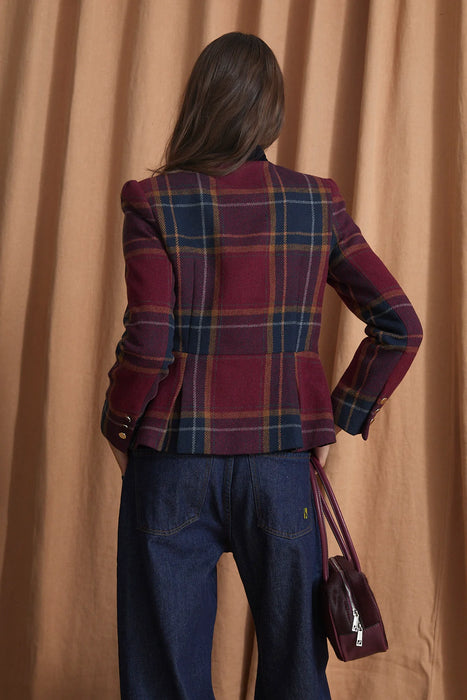 (Sophie+Lucie) CHAQUETA HARVARD MARGARET Jacket -  BURGUNDY (Women's)