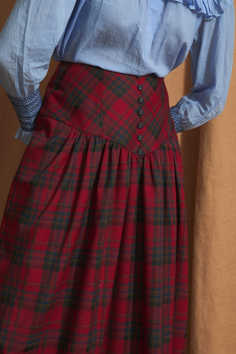 (Sophie+Lucie) FALDA FEDE Skirt - Red Tartan (Women's)