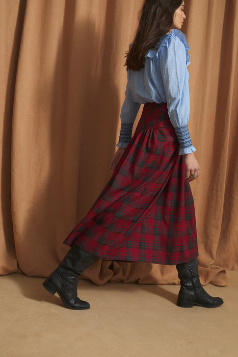(Sophie+Lucie) FALDA FEDE Skirt - Red Tartan (Women's)
