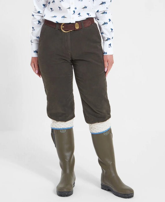 (Schoffel) Moleskin Breeks - Forest Green (Women's)