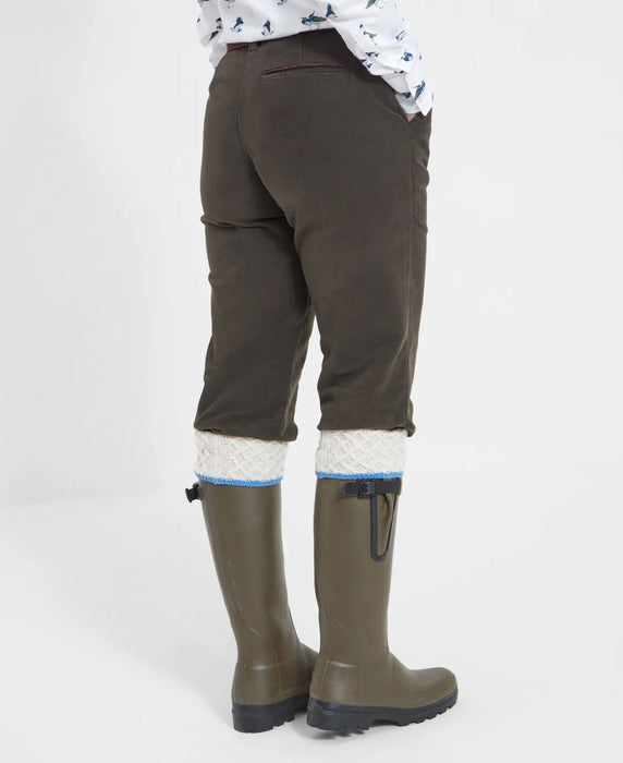 (Schoffel) Moleskin Breeks - Forest Green (Women's)
