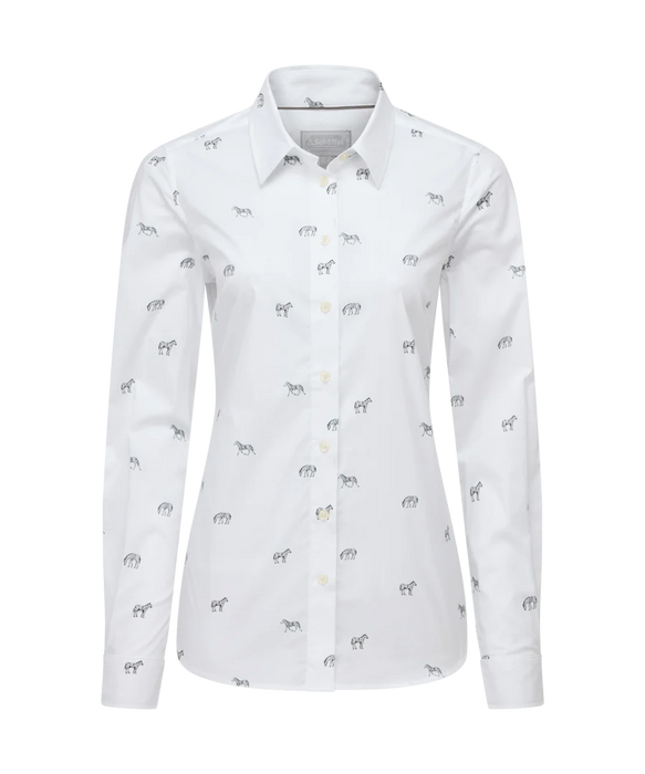 Schoffel Norfolk Shirt Zebra Print (Womens)